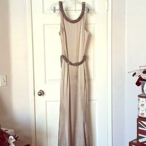 Evening Gown in heavy silk charmeuse